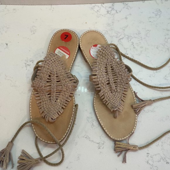 NWT Joie Kacia Flat Sandals size 37 - Picture 3 of 4